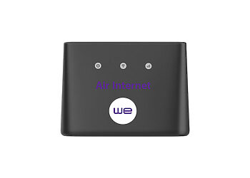 أسعار باقات النت الهوائي من we بدون خط أرضي وسعر الراوتر