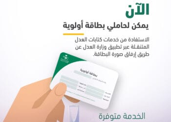 التسجيل في بطاقة أولوية لكبار السن 1447 والفئات المستفيدة التسجيل في بطاقة أولوية لكبار السن والفئات المستفيدة